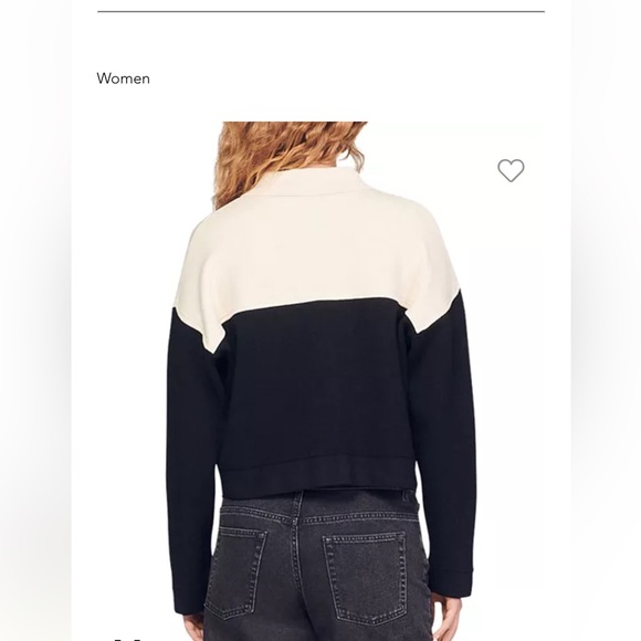 Sandro cardigan new size 2/medium - Picture 2 of 3